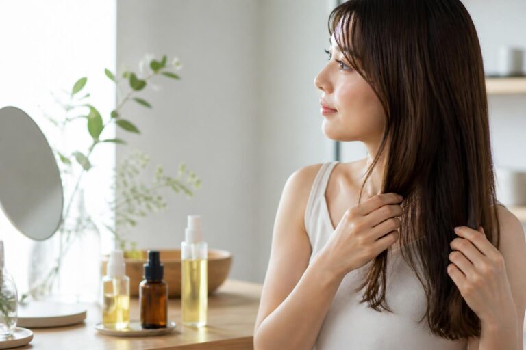 ヘアオイルで静電気は防止できる？