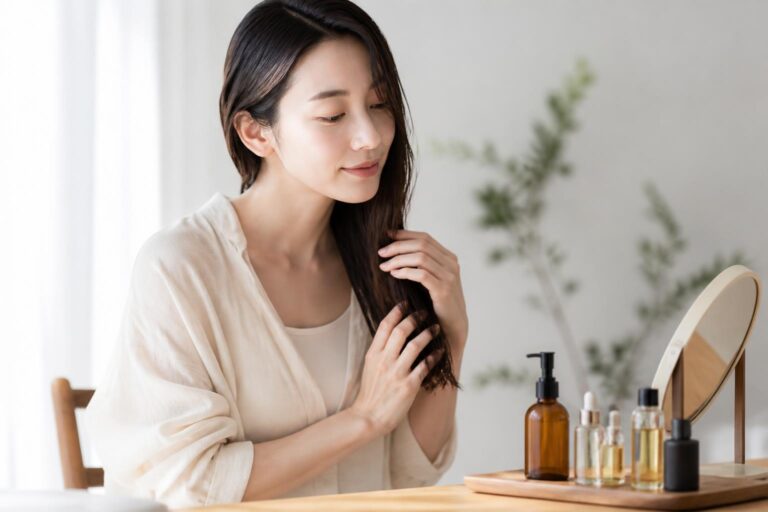 ヘアオイルを寝る前に使う方法は？