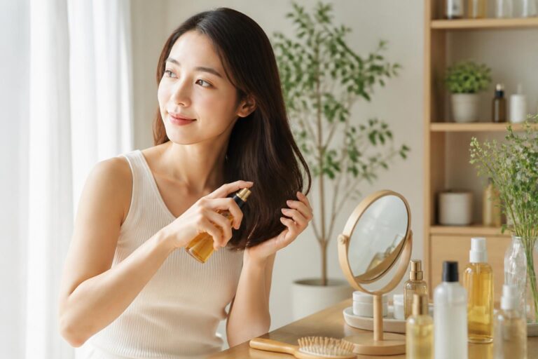 ヘアオイルで枕がべたつくときの対策は？
